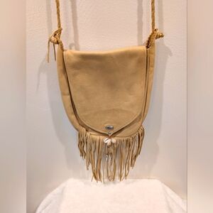 Montana Buckskin Crossbody Bag